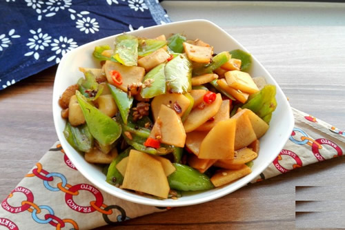 青椒土豆片